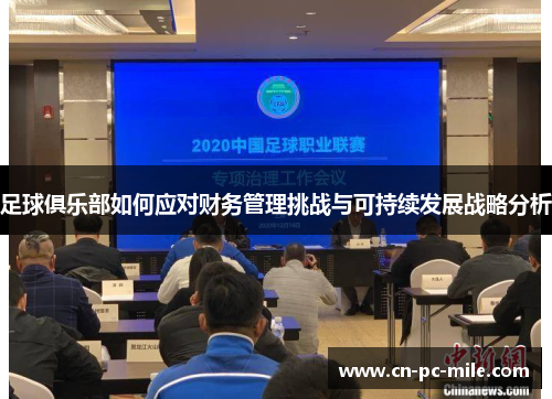 足球俱乐部如何应对财务管理挑战与可持续发展战略分析 足球俱乐部如何应对财务管理挑战与可持续发展战略分析